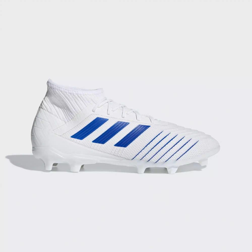 Adidas Predator 19.2 Firm Ground Tacos de Futbol Blancos Para Hombre (MX-42576)